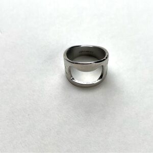 Beer bottle opener Silver Ring